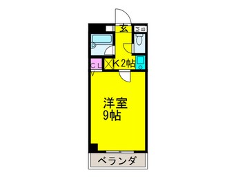 間取図 エクセレント塩原Ⅰ