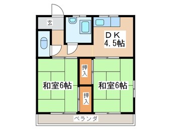 間取図 松本荘