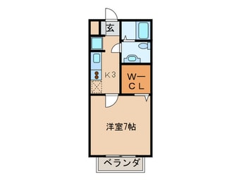 間取図 メゾンエスポアール