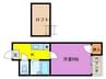 ドリームパレス井尻参番館 1Kの間取り