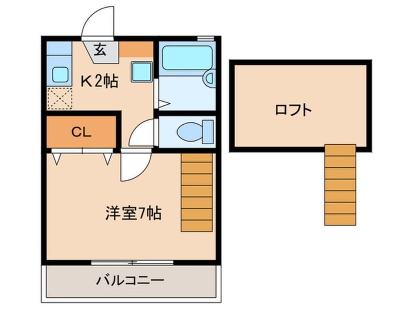 間取図 ラ・フィーネ・メイ