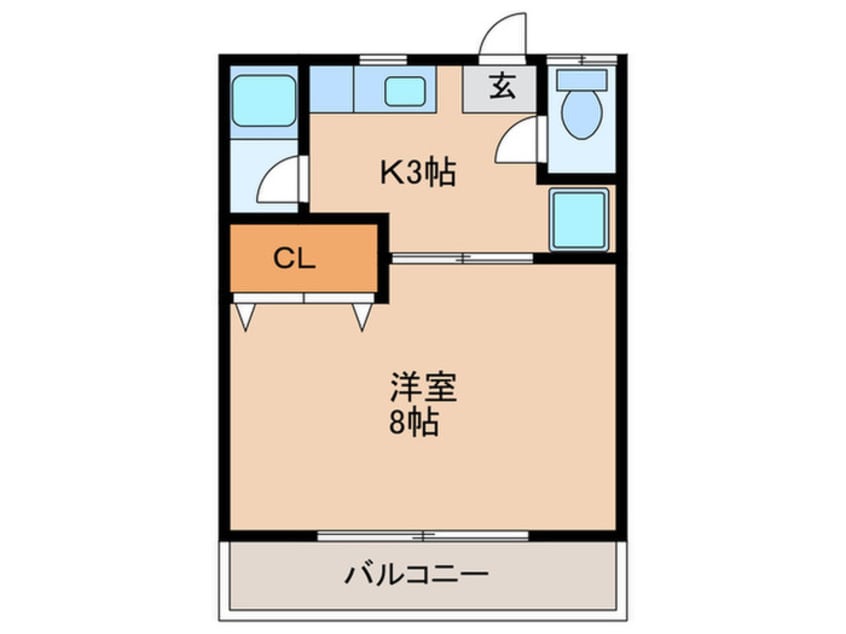間取図 SUNハイツ