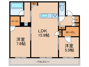間取図 シャーメゾン春日
