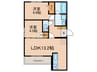 D-ROOM半道橋 2LDKの間取り