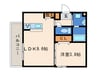 フェリス横浜 1LDKの間取り