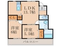 フォーリア・オット小正の間取図