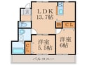 フォーリア・オット小正の間取図