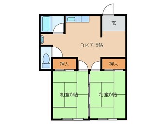間取図 メゾン丸町