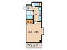 藤本ビルＮｏ２１ 1Kの間取り
