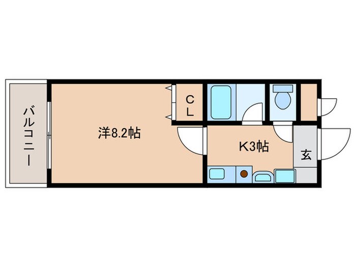間取り図 藤本ビルＮｏ２１