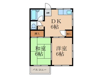 間取図 サンフラット