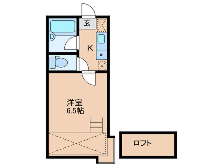 間取図 ビバリ－ハウス星の原