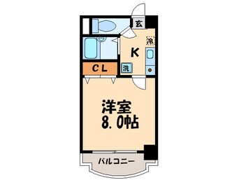 間取図 ラフィネ美野島