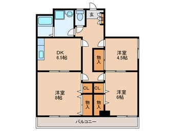 間取図 ライベクスト３５