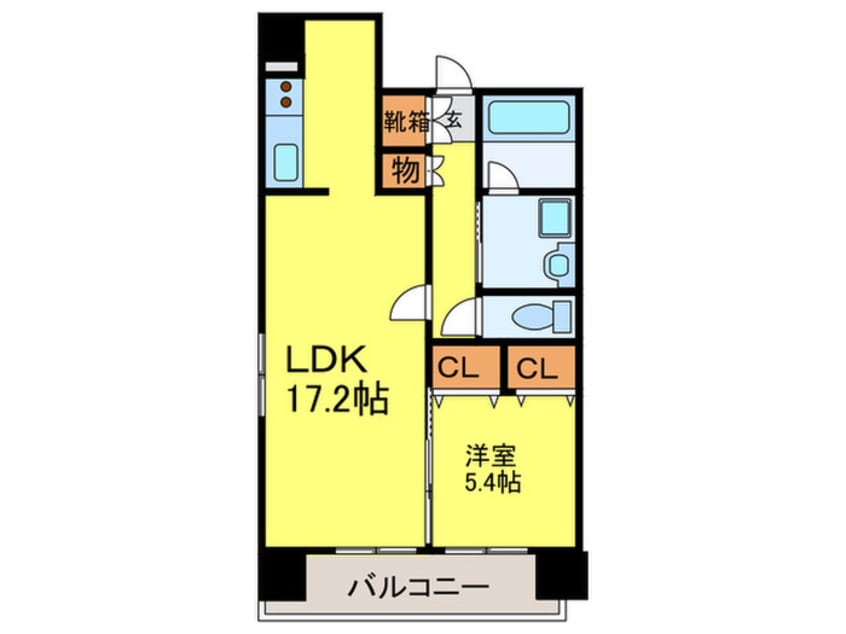 間取図 ラビ－タ高宮