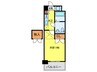 ORIENT BLD No.81 AMARIGE 1Kの間取り