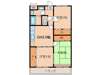 間取図 サンシャイン糸島