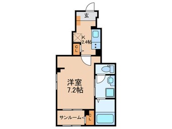 間取図 サンセールⅡ