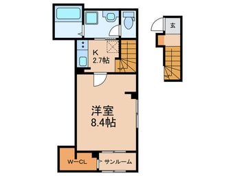 間取図 サンセールⅡ