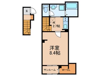 間取図 サンセールⅡ