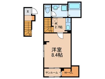 間取図 サンセールⅡ