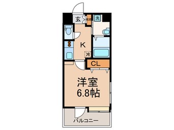 間取図 エンクレスト中呉服(817)