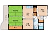 パラシオ高塔 4DKの間取り