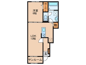 間取図 ブリーズアークＢ