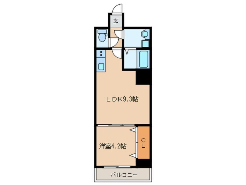 間取図 ウイング赤坂