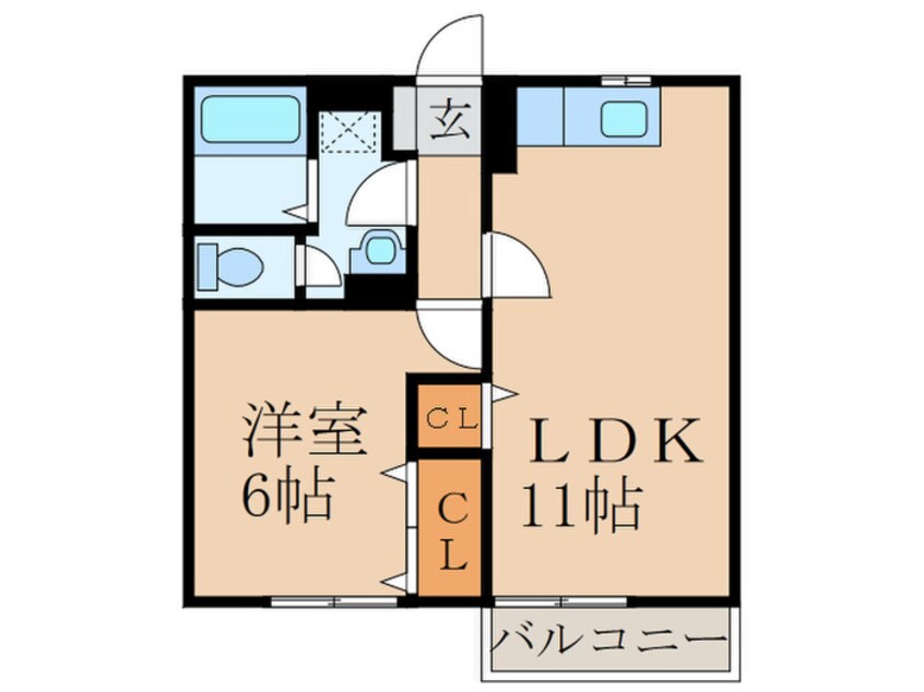 間取図 ファミール花瀬