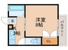 ローズマリーマンション 1Kの間取り