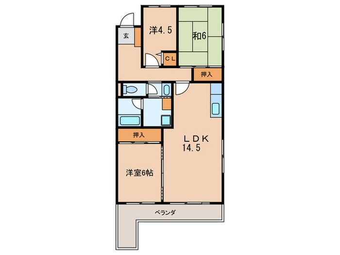 間取り図 大英清見マンション