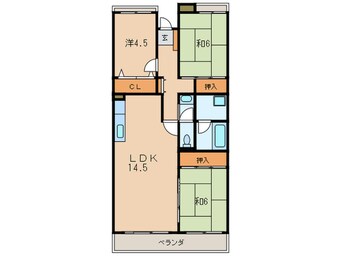 間取図 大英清見マンション