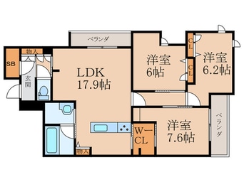 間取図 Heritage　NAKAI　Manoir