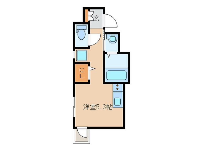 間取り図 プチ・パール吉塚駅前