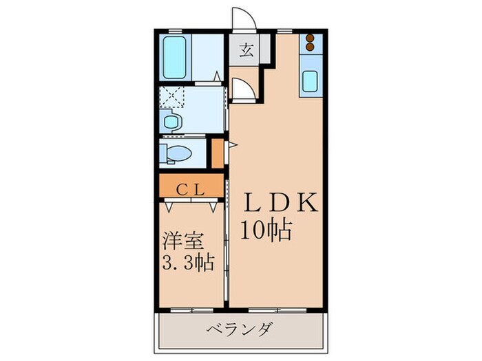 間取り図 サクシ－ド引野Ａ棟