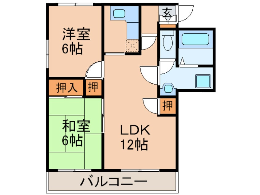 間取図 オベリンハウス