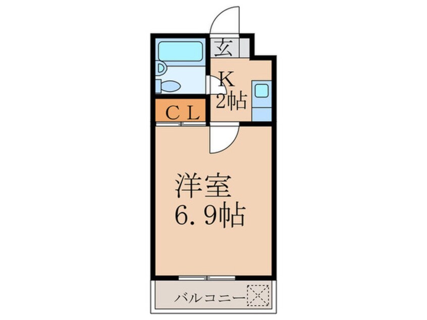 間取図 FLAT3　松本