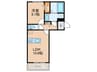 D-roomNext小郡 1LDKの間取り