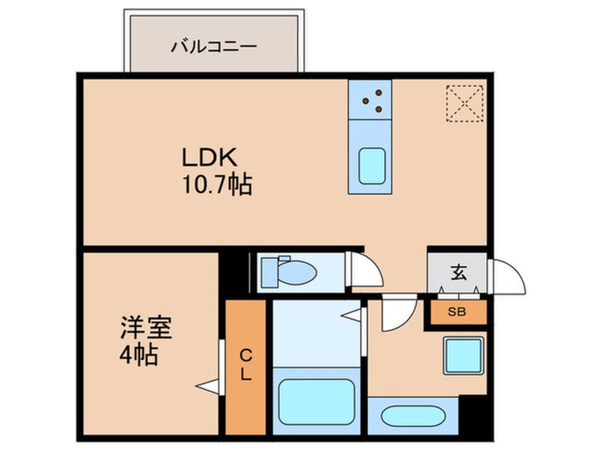 間取図 D-roomNext小郡