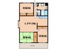 レジデンス高屋敷 3LDKの間取り