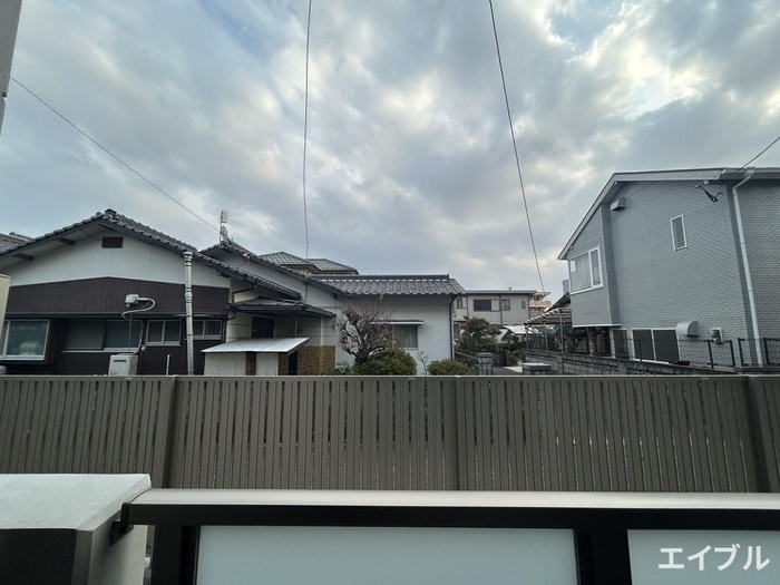 室内からの展望 コ－トハウス行橋