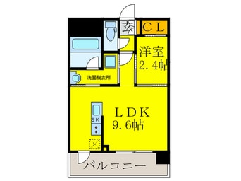 間取図 ｸﾞﾗﾝﾌｫｰﾚﾌﾟﾗｲﾑ高宮(1202）