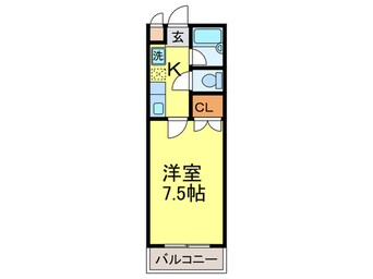 間取図 サンライズ弥永