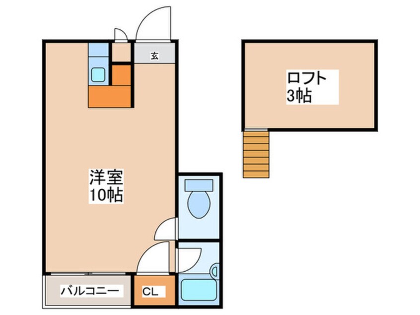 間取図 スカイフィールド８９