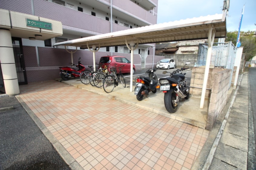 駐輪場 エクシ－ド唐原