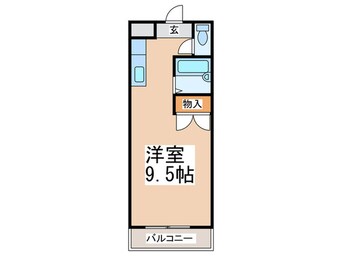 間取図 パシフィック五条