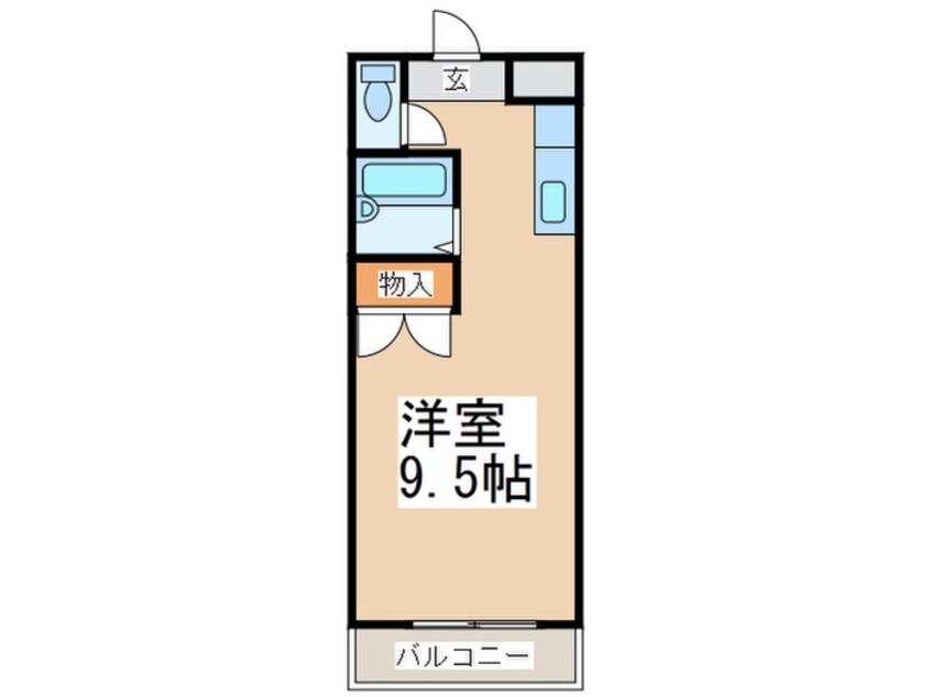 間取図 パシフィック五条