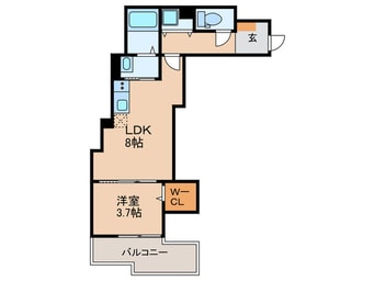 間取図 Villa Pas