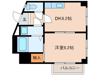 間取図 エスポワール姪浜